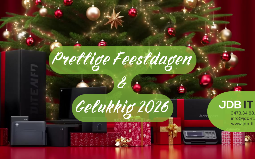 Fijne feestdagen & een mooi 2026 gewenst!